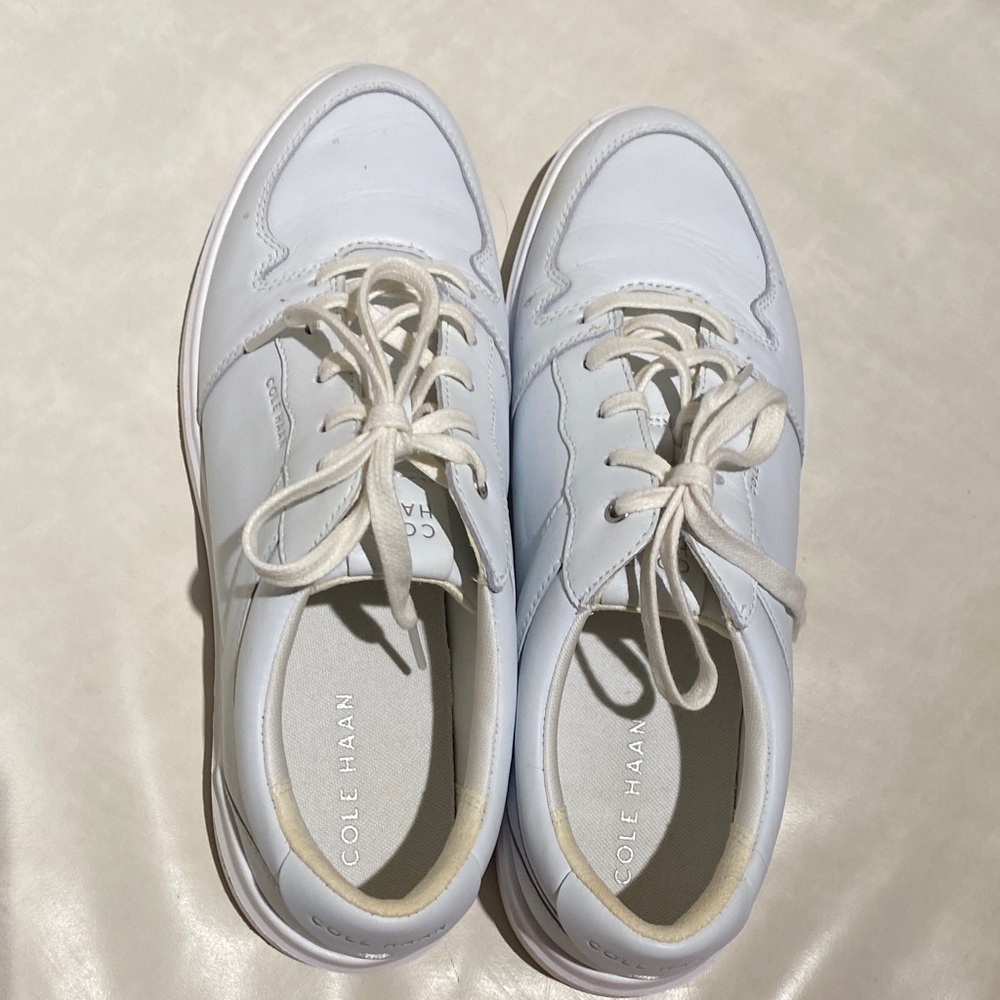 Cole Haan Women's White Sneakers. Excellent condition.  Sz 8.5